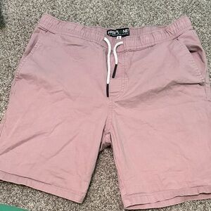 Free Planet Light Pink Drawstring Shorts Men’s